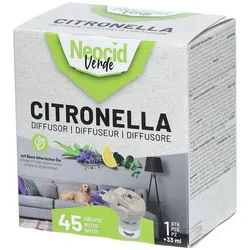 Neocid Verde Citronella Diffusor mit Flasche 33ml
