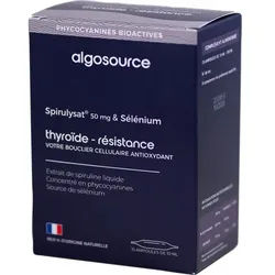 Algosource Spirulysat 50mg & Selen Ampullen 15x10ml