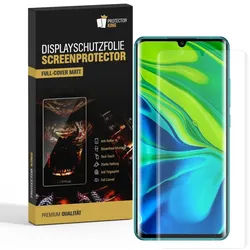4x Displayfolie für Xiaomi Mi Note 10 Pro FULL COVER Displayschutzfolie MATT