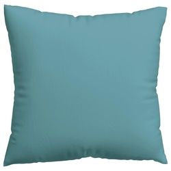 Schlafgut Kissenhülle , Pastellblau , Textil , Uni , 40x40 cm , Grüner Punkt, Textiles Vertrauen - Oeko-Tex®, AZO-frei, Oeko-Tex® Standard 100, Oeko-Tex® Made IN Green , bügelleicht, bügelfrei, hochwertige Qualität, formstabil, langlebig , Heimtextilien, Bezüge, Kissenbezüge