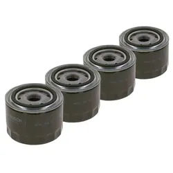 4x Ölfilter BOSCH F 026 407 024 für Uaz Fiat Patriot Ducato