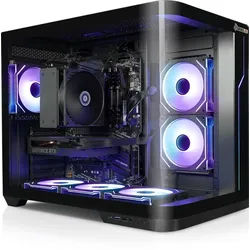 Kiebel Panorama Curve Ultra Gaming-PC (Intel Intel Core Ultra 5 245KF, RTX 5060, 32 GB RAM, 1000 GB SSD, Luftkühlung, WLAN, ARGB-Beleuchtung)