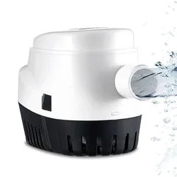 VEVOR Bilgenpumpe, 1100 GPH 12 V, Lenzpumpe für Boote mit Schwimmerschalter, 29 mm Auslassdurchmesser, kleine Boots-Bilgenpumpe, elektrische Marine-Bilgenpumpe für Boote, Teiche, Pools, Keller