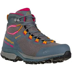 La Sportiva Wanderschuhe TX Hike Mid GTX (Fast-Hiking, wasserdicht) slategrau/sorbet Damen