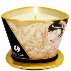 Luxuriöse Massagekerze mit sinnlichem Duft | 100% natürliche Öle Shunga Massageöl 170 ml