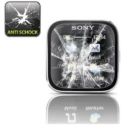 2x Sony Smartwatch PANZERFOLIE DISPLAYSCHUTZFOLIE DISPLAYFOLIE FOLIE HD KLAR