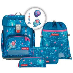 Step by Step CLOUD Schulranzen-Set, 5-teilig Mermaid Lola
