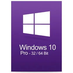 Windows 10 Pro 32 / 64 Bit Vollversion - ESD