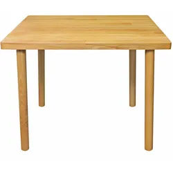 Bubema Kindersitzgruppe – aus Massivholz, als Stuhl, Tisch oder als Set, natur geölt oder weiß lackiert - Natur geölt/Tisch