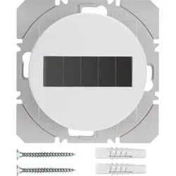 Berker KNX-Funk Wandsender 1-fach polarweiß glänze 85655139