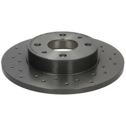 Bremsscheibe BREMBO 08.5085.31, hinten, perforiert, voll, 1 Stück