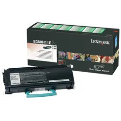 Lexmark Original Toner schwarz 9.000 Seiten (E360H11E) für E360d/dn, E460dn/dw/dtn/dtw, E462dtn