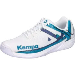 Kempa Damen Handballschuhe WING 2.0 200854009 39.5 - Weiß/Cyan/Purple - 39.5