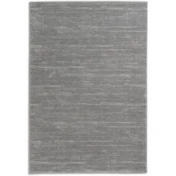 Teppich "Balance" Gr. 3, grau (hellgrau), B:133cm H:13mm L:190cm, Kunstfaser, SCHÖNER WOHNEN-KOLLEKTION, Teppiche, Teppich, Kurzflor, Wohnzimmer