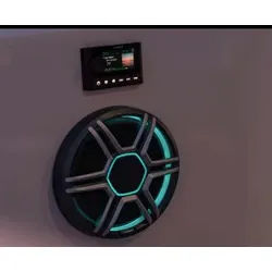Fusion Apollo LED-Lautsprecher, Sportgrill - grau / 8,8"