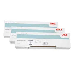 Oki ES8451/ES8461 Toner Black 3 Pack