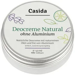 DEO CREME ohne Aluminium natural 50 ml