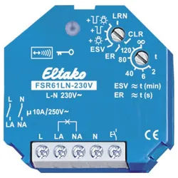 Eltako FSR61LN-230V Eltako Funk Schaltaktor Unterputz Schaltleistung (max. Smart-Home-Zubehör