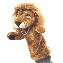 Folkmanis Handpuppen Handpuppe Folkmanis Löwe