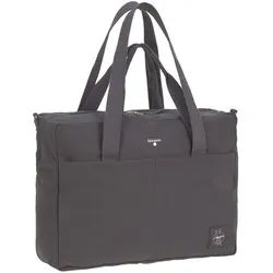 Lässig Wickeltasche , Anthrazit , Textil , 16x34x44 cm , Baby on Tour, Kinderwagen, Wickeltaschen & Wickelrucksäcke