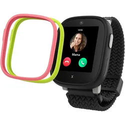 Xplora Smartwatch (2,5 cm, sim-karte), Vielseitige Kinder Smartwatch für Alltag Sicherheit und schwarz