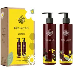 Handmade Soap Company Geschenkset Body Wash & Lotion Zitronengras Set 500 ml Unisex