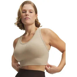 Under Armour Damen Sport BH Vanish Seamless Mid 1384419-299 XL - City Khaki/Summit White - XL