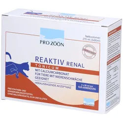 Pro Zoon Reaktiv Tonicum Renal für Katzen und kleine Hunde
