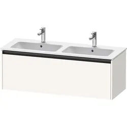 Duravit Ketho.2 Waschtischunterbau wandhängend Weiß Supermatt 1280x480x440 mm - K25066084840000 K25066084840000