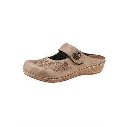 Franken-Schuhe Clogs Pantolette braun 42 EU