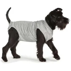 Fashion Dog OP-Body Cura Pets OP- und Gesundheits-Body für Hunde und Katzen grau 39 cm