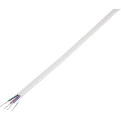 Tru Components, LED Streifen, RGB-LED Anschlusskabel, flach (RGB, 2500 cm)