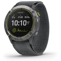 Enduro Grau/Silber mit grauem UltraFit-Nylon-Armband