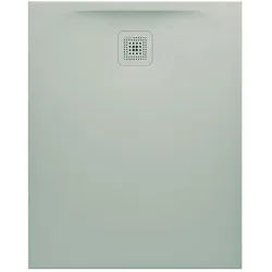 LAUFEN Pro Duschwanne H2109510770001 Marbond Ablauf kurze Seite hellgrau