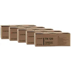 Kyocera Mita TK-120 Toner Black Pack Of 5