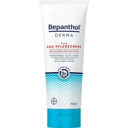 Bepanthol® Derma SOS-Pflegecreme, Körperpflege für sehr trockene und raue Hautstellen, dermatologisch getestete Feuchtigkeitscreme mit Dexpanthenol