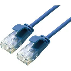 ROLINE 21153945 - Patchkabel Cat.6a UTP blau 2 m