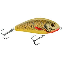 Salmo Kunstköder, Salmo Fatso Floating 10cm Floating Golden Bait Wobbler