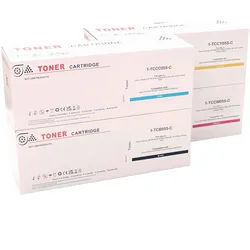 Turbotoner kompatibles Set 4x Toner für Canon 055 I-Sensys LBP660 LBP663cdw LBP6...
