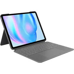 LOGITECH Combo Touch iPad Air 13 Zoll (M2, M3, M4) (2024, 2025, 2026) Tastatur-Case Graphite