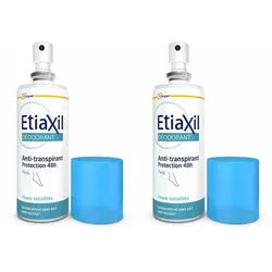 EtiaXil Empfindliche Haut Anti-Transpirant Deodorant 48h Schutz Füße - Spray