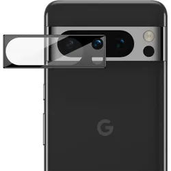 1x Kamera 9H Panzerhartglas für Google Pixel 8 Pro 3D KLAR Schwarzes ECHTES TEMPERED Panzerglas Kameraglas Kamerhartglas Kameraschutzglas Schutzglas Schutzfolie Panzerfolie