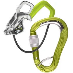 Edelrid Mega Jul II Belay Kit Bulletproof Screw Sicherungsgerät oasis