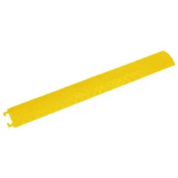 vidaXL Verkehrsschild Kabelbrücken 2 Stk. 98,5 cm Gelb, (2 St) gelb