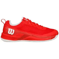 Wilson Rush Pro 4.5 Cly - Sandplatzcourt Tennisschuh Tennisschuh orange 47 1/3 EU