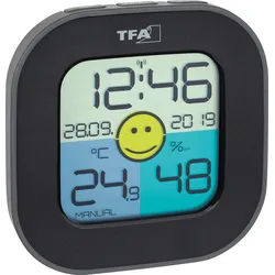 TFA 30505001 - Thermo-Hygrometer, digital, schwarz