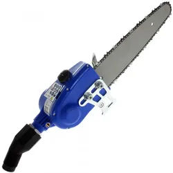 Pneumatische Astkettensäge Paterlini Jack 10 Zoll - Kettenteilung 1/4 - Carving-Schwert - für den Baumschnitt - Anschluss an Verlängerungsstange
