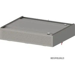 Stalgast Kompensations-Deckenhaube "Expert Line", Kastenform 3400 mm x 2200 mm mit LC2 Typ A Zyklonen-/Labyrinthfilter