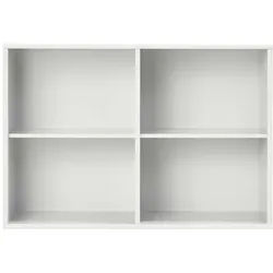 Hammel Furniture Sideboard Mistral, Hochwertig Hängeregal, Bücherregal, Wandregal, Verstellbar Einlegeböden, B:89 cm, T:32,5 cm weiß
