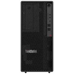 Lenovo ThinkStation P2 Tower Processeur Intel® Core i3-13100 13e génération c?urs P 3,40 GHz jusqu?à 4,50 GHz, Windows 11 Professionnel 64, Sans mémoire
